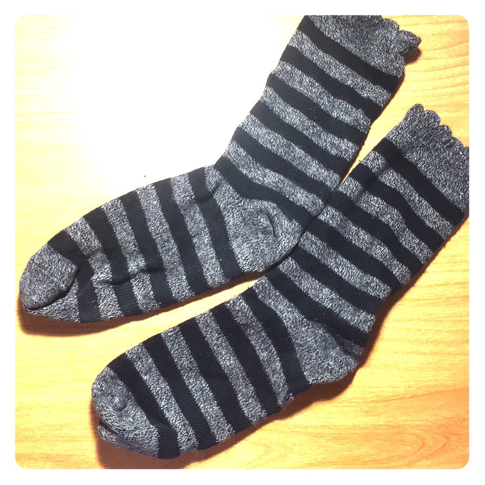 Striped soft socks
